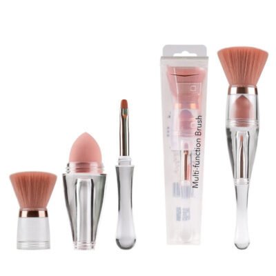 3-in-1 Multi-Purpose Makeup Brush