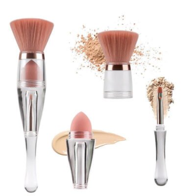 3-in-1 Multi-Purpose Makeup Brush - Image 2